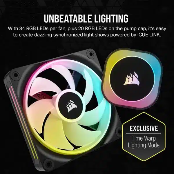 Corsair iCUE LINK H150i RGB (Black)-img(6)