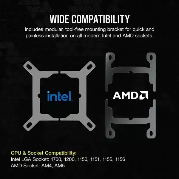 Corsair iCUE LINK H150i RGB (Black)-img(7)