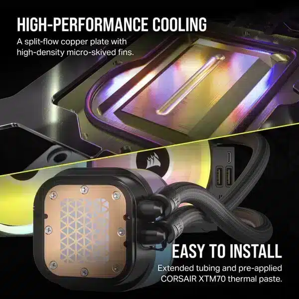 Corsair iCUE LINK H150i RGB (Black)-img(8)