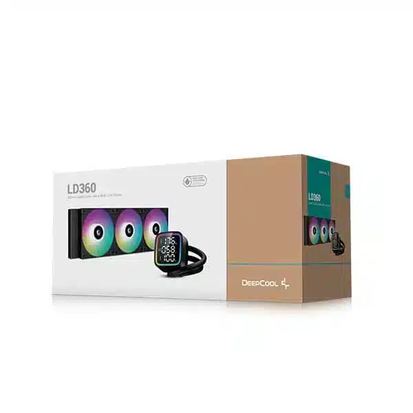 DeepCool LD360 ARGB with Display (Black) image 6