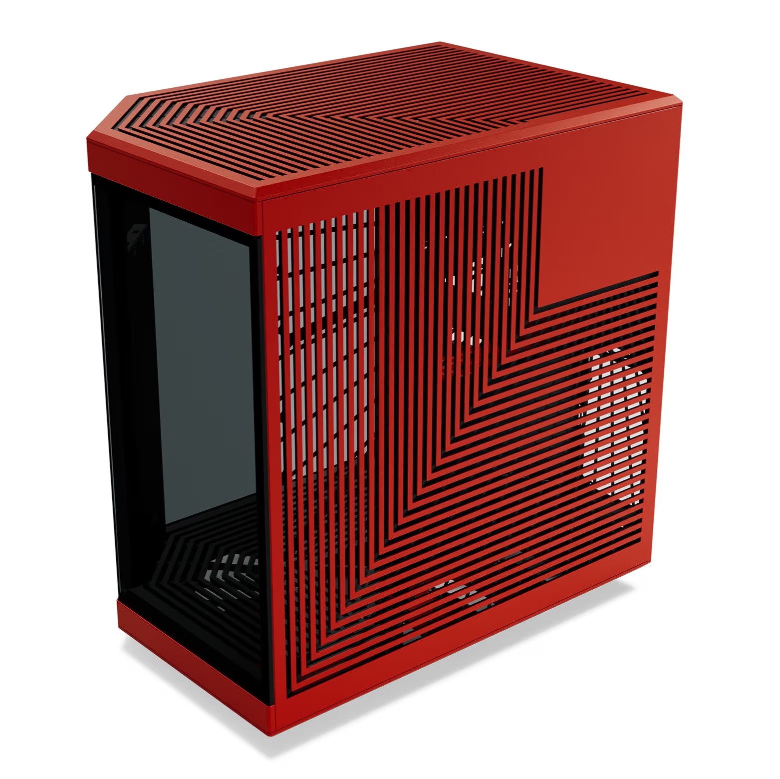 HYTE Y70 Touch Infinite ATX Premium Case (Black and Red) HYTE