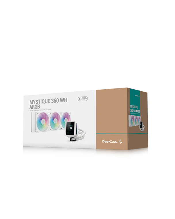 DeepCool Mystique 360 ARGB with LCD Display (White) image 6