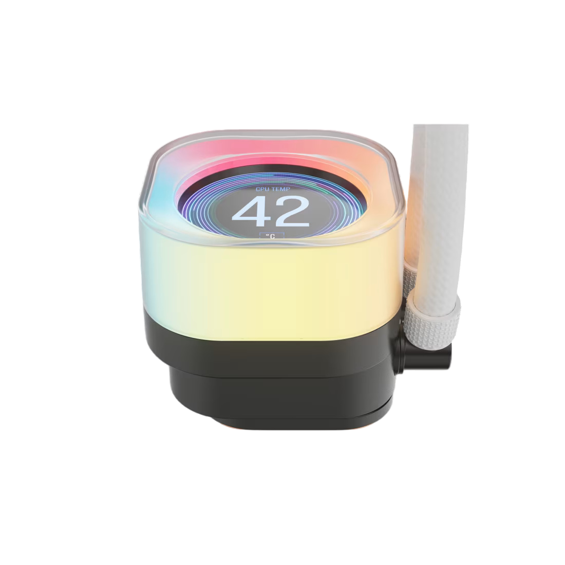 Corsair iCUE LINK TITAN 360 RX LCD RGB (White) iCUE