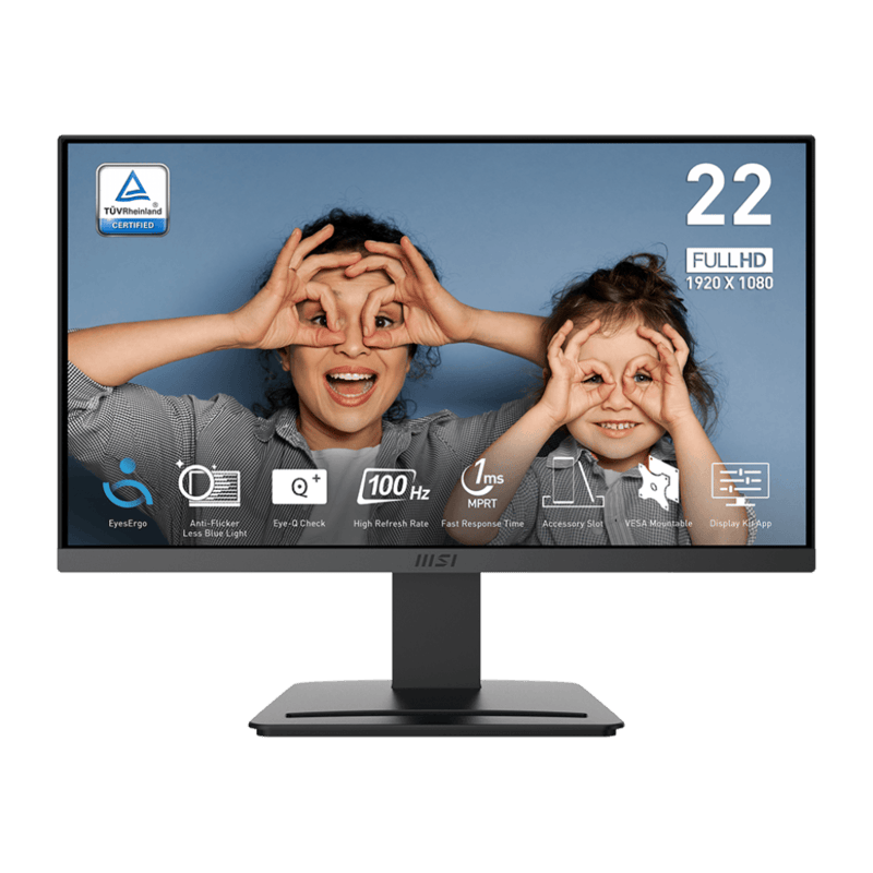 MSI PRO MP223 E2 | 22 Inch 1080p FHD 100Hz