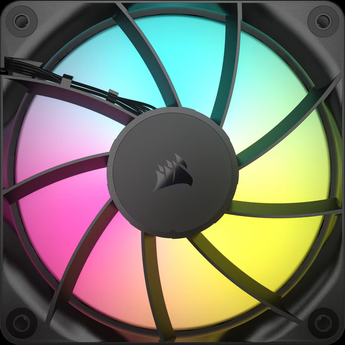 Corsair RS120 ARGB 120mm Case Fan (Single Pack) (Black) RS120