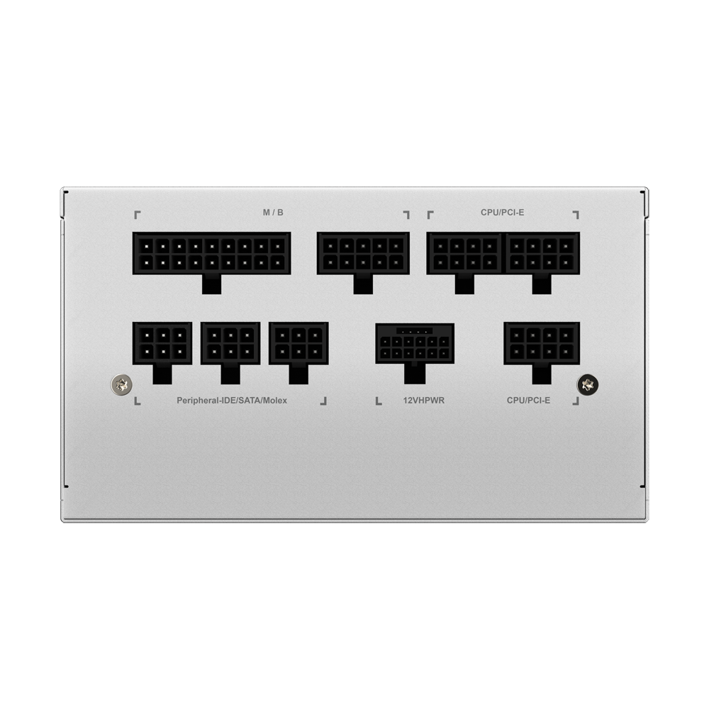 Gigabyte UD850GM PG5 ATX 3.0 850 Watt 80 Plus Gold Fully Modular (White) image 7