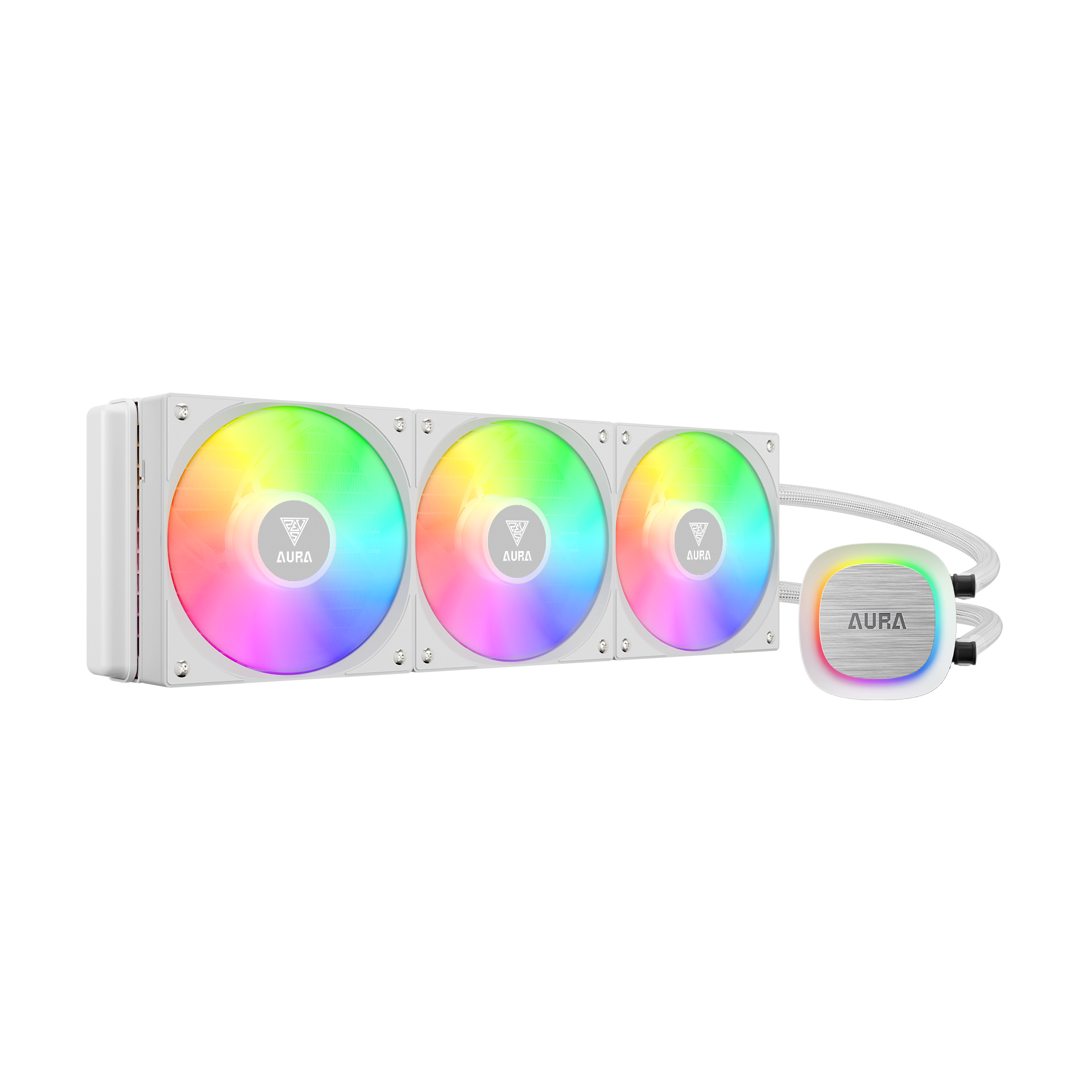 Gamdias Aura GL360 V2 WH ARGB (White)