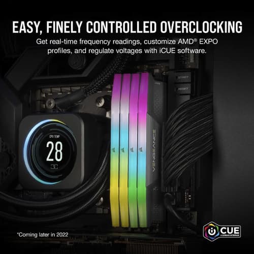 Buy Corsair Vengeance RGB 32GB (16GBx2) DDR5 CL36 6000MHz (Grey)