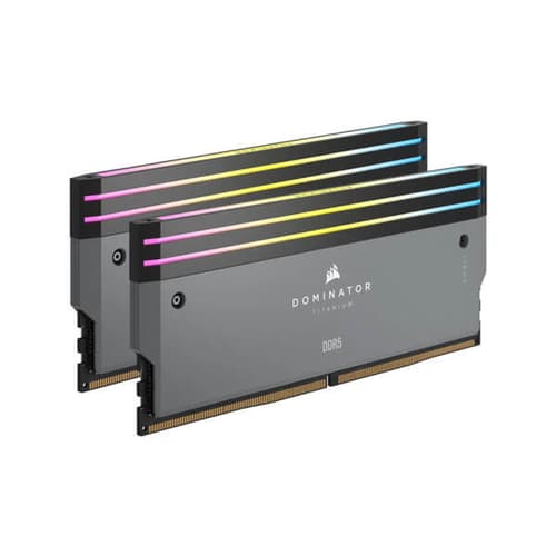 Corsair Dominator Titanium RGB 32GB (16GBx2) DDR5 CL30 6000MHz (Grey) Corsair