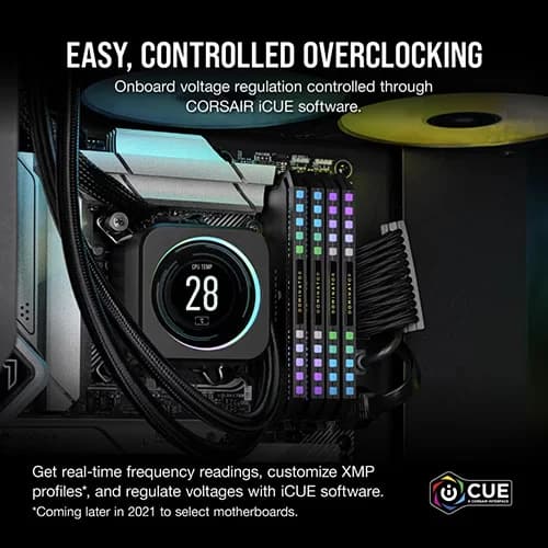 Corsair Dominator Platinum RGB 64GB (32GBx2) DDR5 6000MHz (Black) Corsair