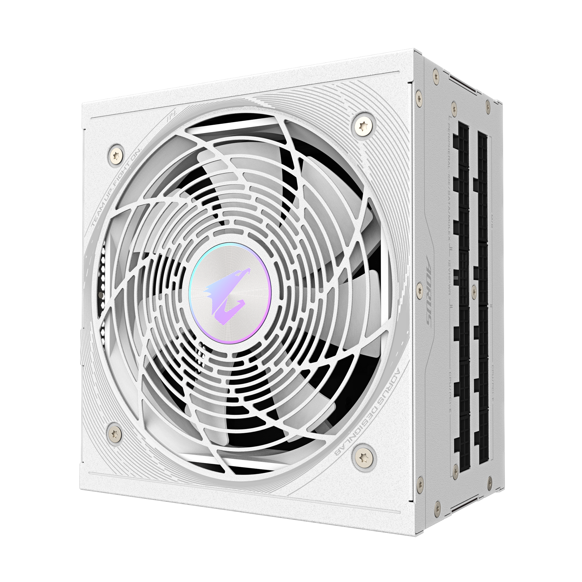 Gigabyte Aorus Elite P1000W PG5 ICE ATX 3.1 1000 Watts 80 Plus Platinum Fully Modular (White) Gigabyte