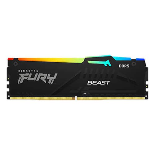 Buy Kingston Fury Beast RGB 64GB (32GBx2) DDR5 CL30 6000MHz (Black)