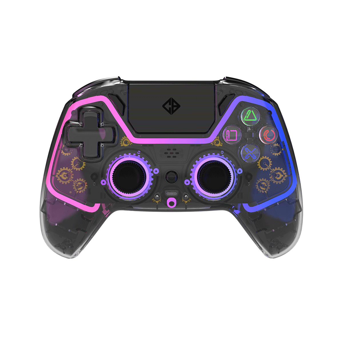 Cosmic Byte Quantum Dual Mode Bluetooth + Wired Controller (Transparent)