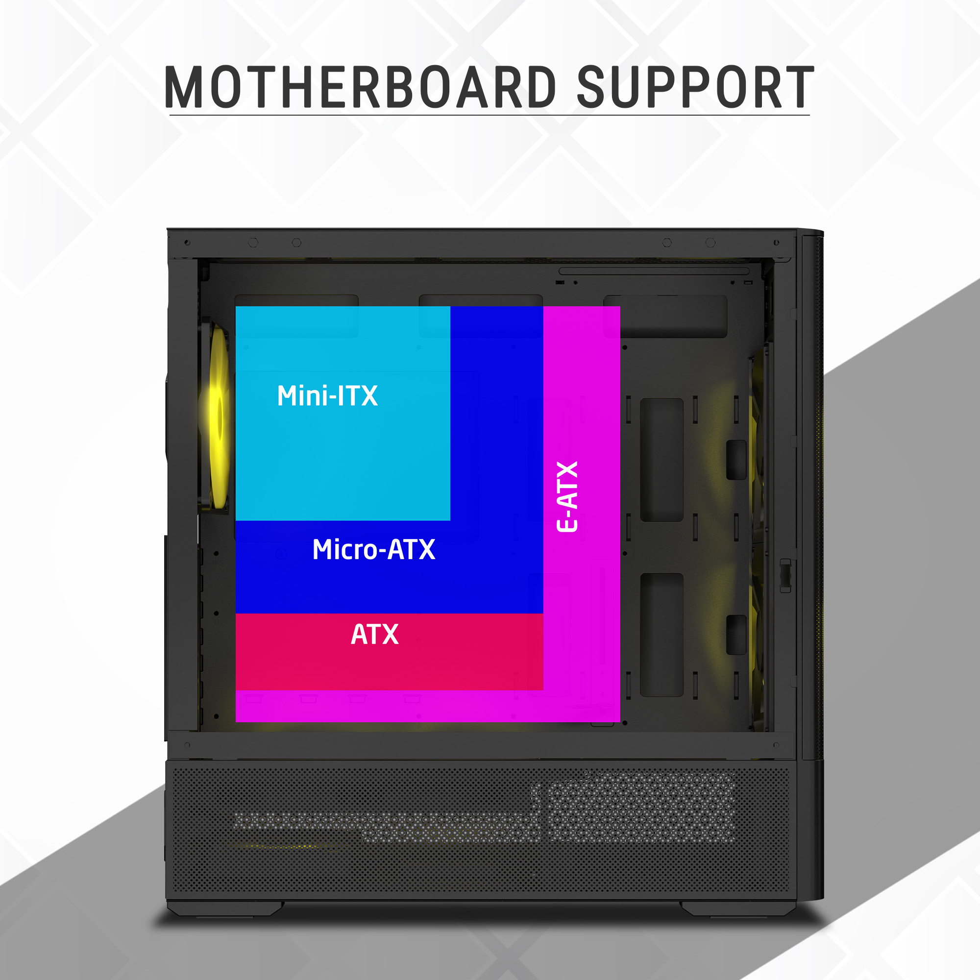 Ant Esports 511 Air 5F ARGB (Black) Esports