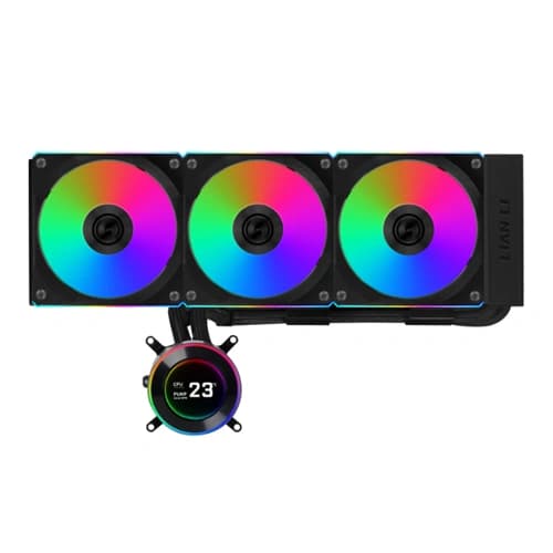 Lian Li Hydroshift II LCD-C 360CL ARGB with IPS LCD Display (Black)