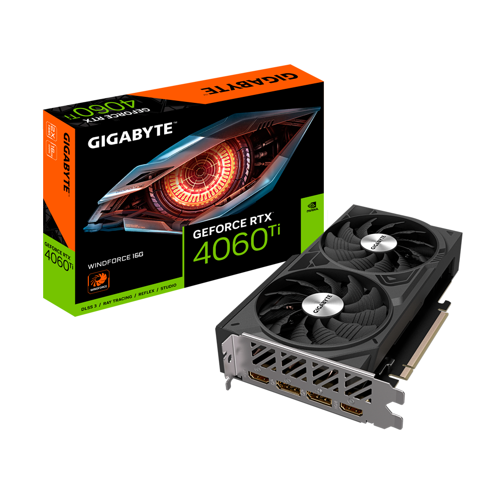 Gigabyte RTX 4060 Ti Windforce 16GB GDDR6