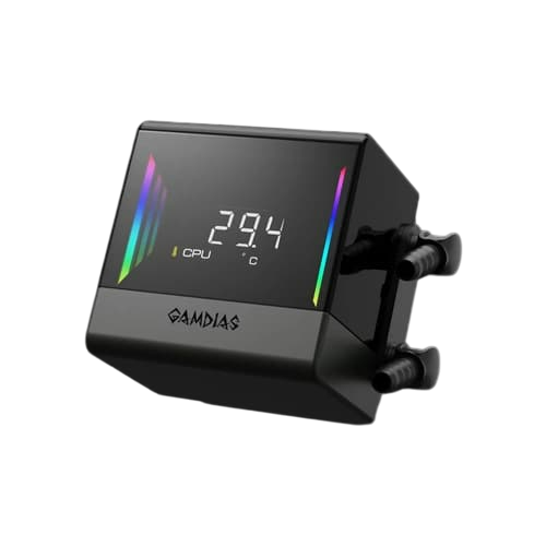 Gamdias CHIONE E4-360 ARGB with Display (Black) modxcomputers