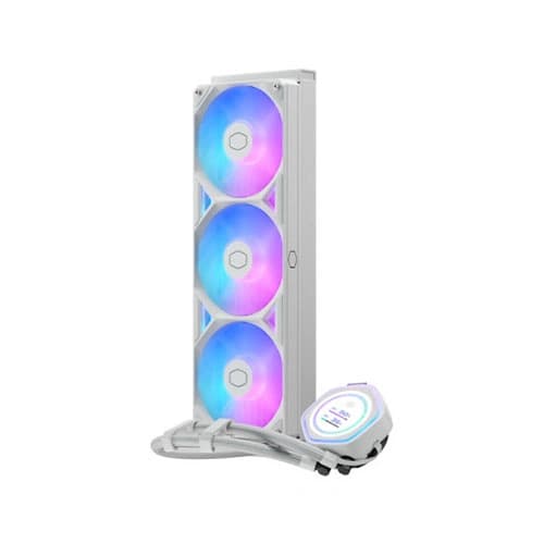 Cooler Master MasterLiquid Atmos II LCD 360 ARGB (White) Cooler