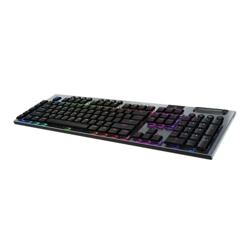 Logitech G915 X Lightspeed Low-Profile Wireless Mechanical Gaming Keyboard (Tactile Switches) (Black) G915