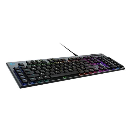Logitech G915 X Wired Low-Profile Mechanical Gaming Keyboard (GL Switches) (Black) G915