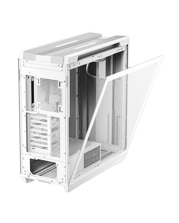 Buy DeepCool Genome III Flagship Liquid Cooled Full Tower Case with Display (White)