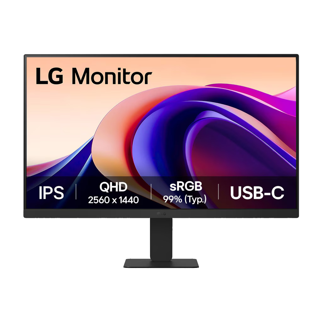 LG 24U631A-B | 24 Inch 1440p QHD (2K) 100Hz IPS with USB-C