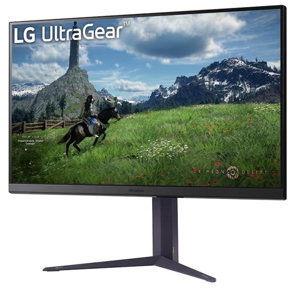 LG UltraGear 32GS85Q-B | 32 Inch 1440p QHD (2K) 180Hz Nano IPS 1ms Height Adjustable 31.5