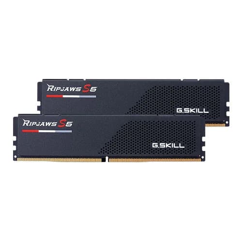 G.Skill Ripjaws S5 64GB (32GBx2) DDR5 CL30 6000MHz (Black) G.Skill