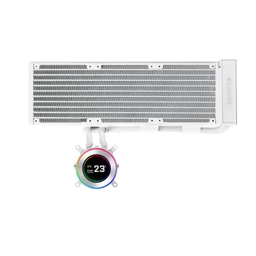 Lian Li Hydroshift II LCD-C 360N Fan less (White) CPU Liquid Cooler Lian