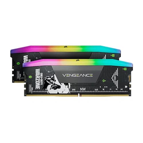 Corsair Vengeance RGB 32GB (16GBx2) DDR5 CL30 6000MHz (Grey) (COD Warzone) Corsair