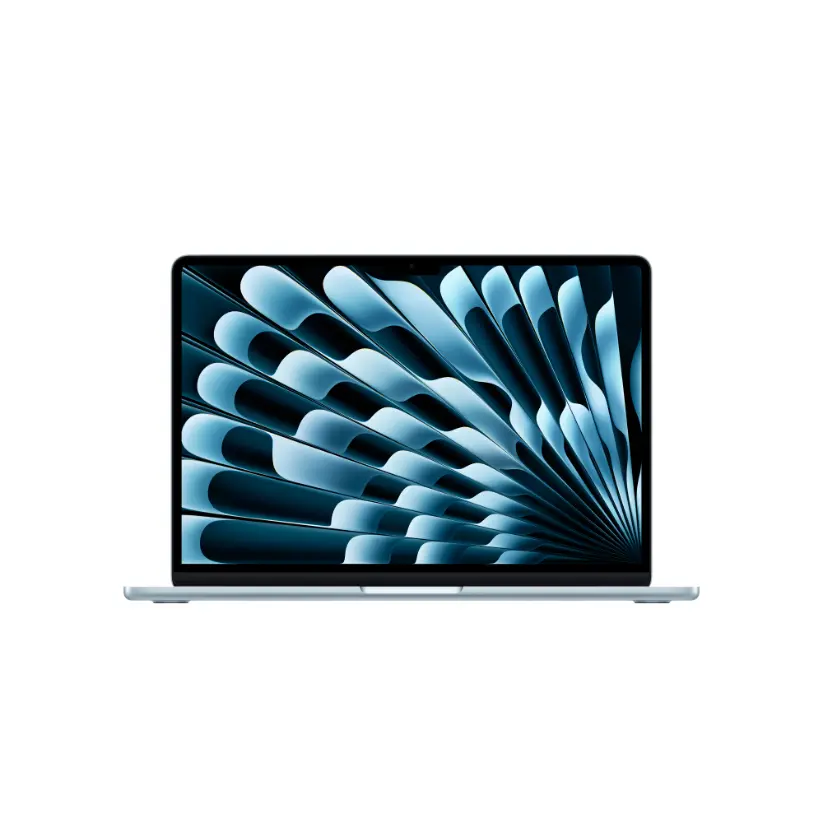 13 inch MacBook Air with Apple M4 Chip with 10-Core CPU 8-Core GPU, 16GB RAM, 256GB SSD - Sky Blue
