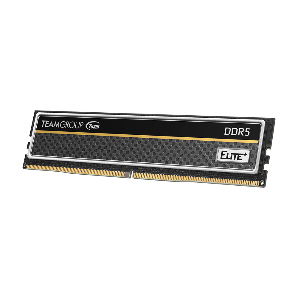 TeamGroup Elite Plus 16GB (16GBx1) DDR5 CL40 4800MHz (Black) TeamGroup