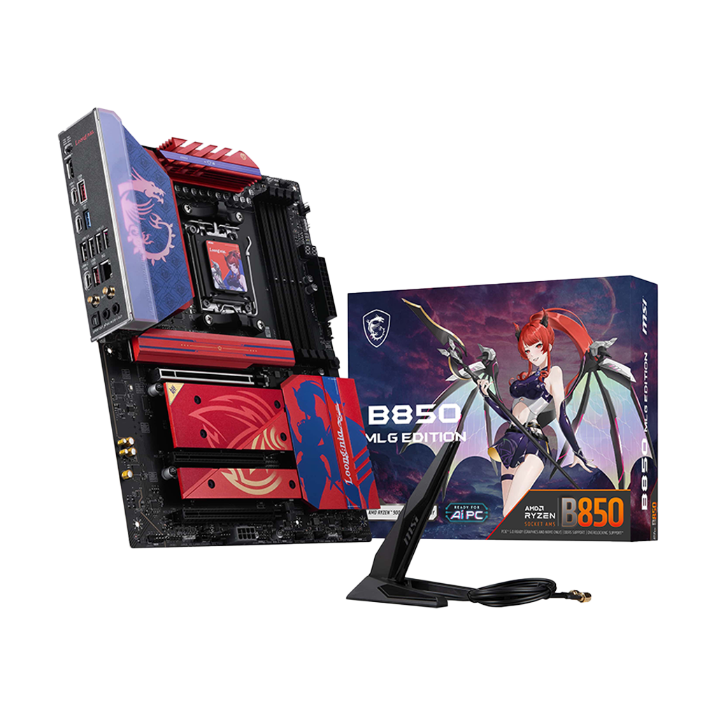 MSI B850 MLG Edition AMD Motherboard MSI