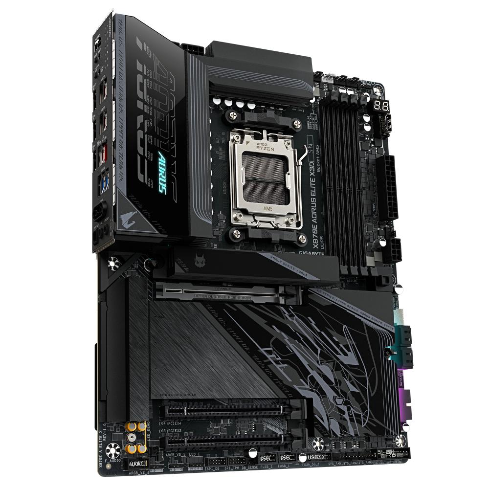 Gigabyte X870E Aorus Elite X3D Motherboard-img(3)