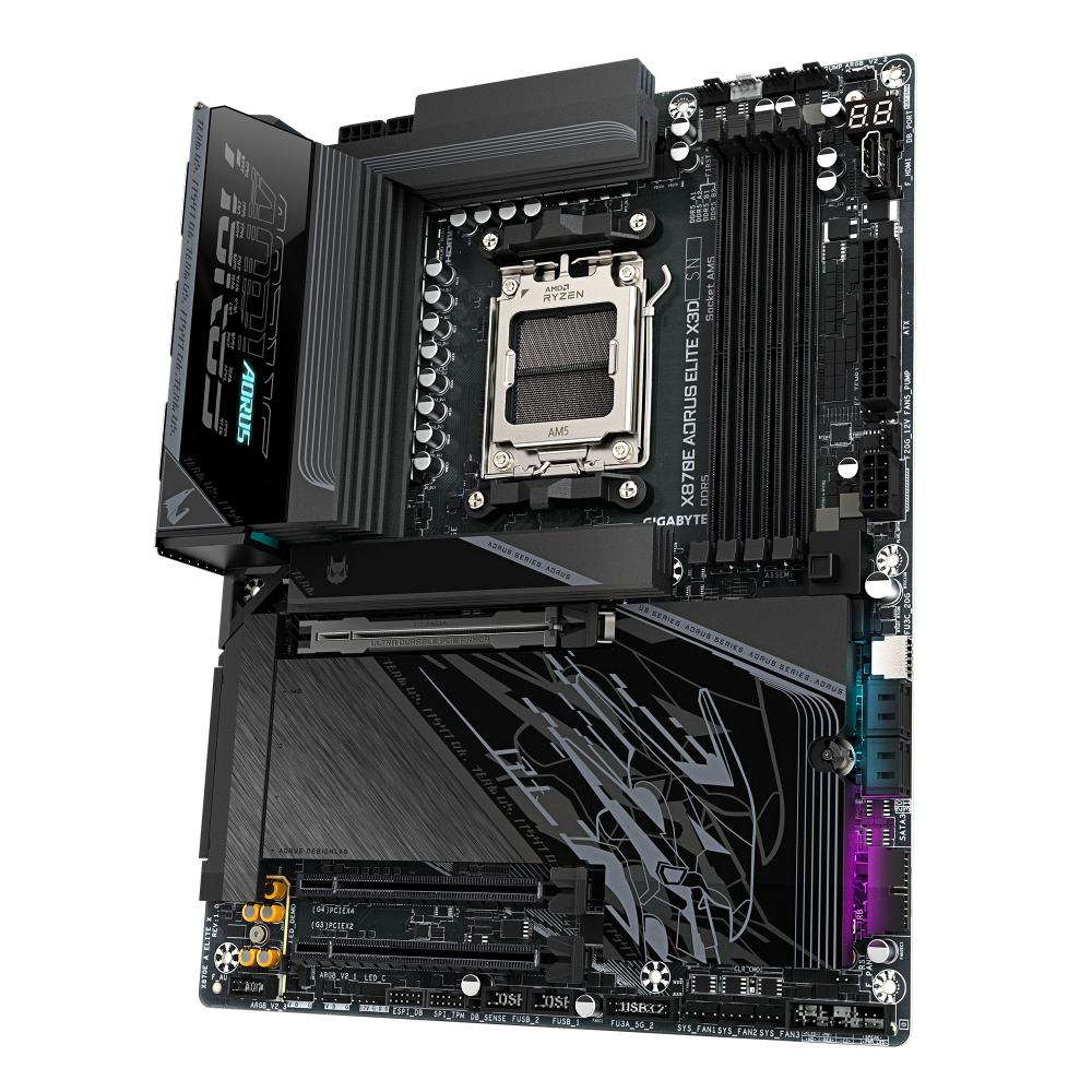 Gigabyte X870E Aorus Elite X3D Motherboard-img(4)