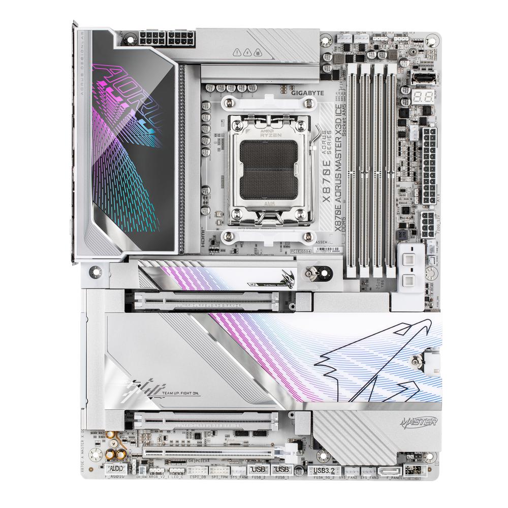 Gigabyte X870E Aorus Master X3D ICE Motherboard-img(2)