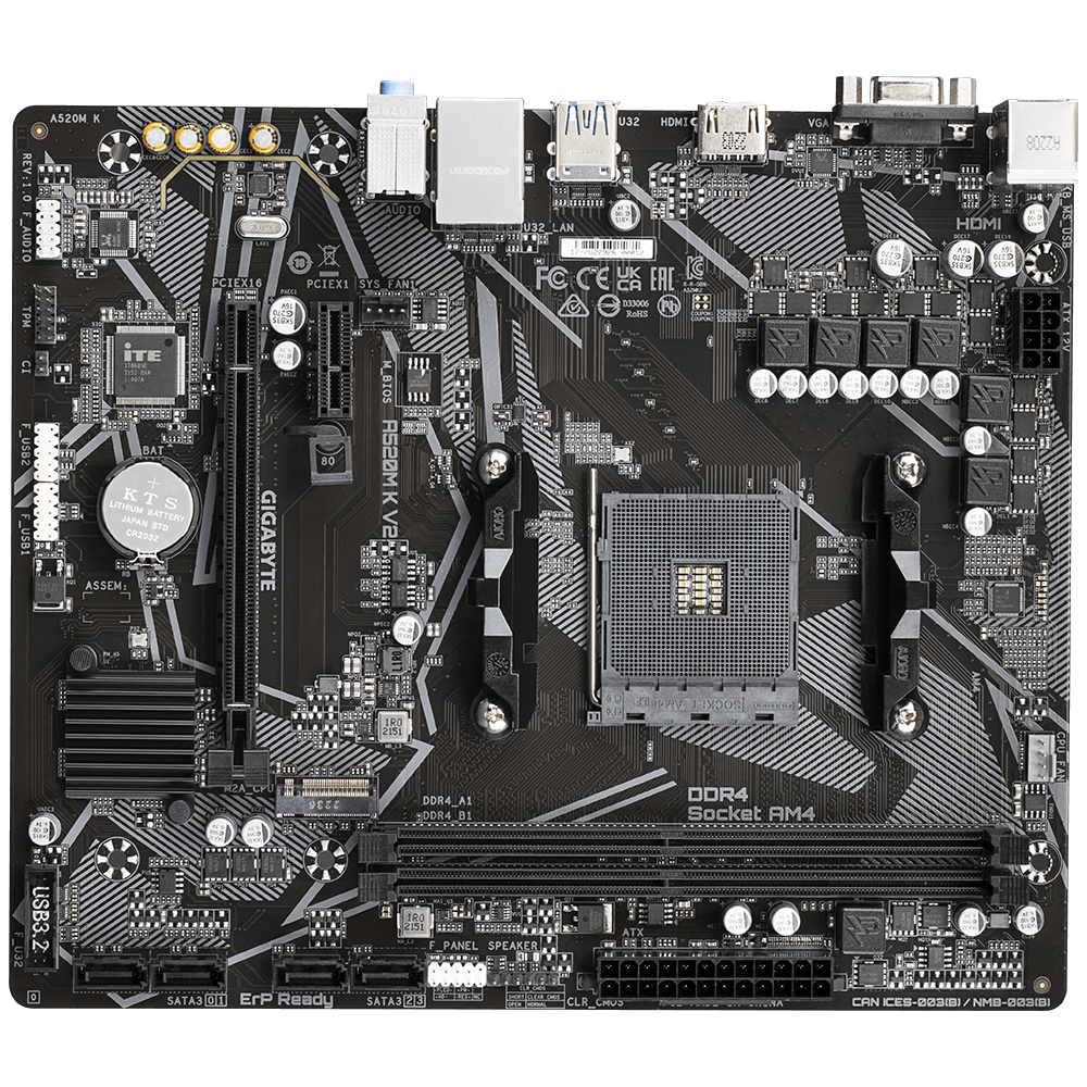 Gigabyte A520M K V2-img(4)