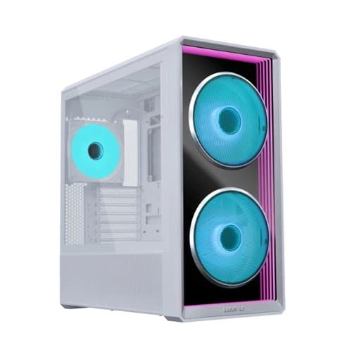 Lian Li Lancool 217 INF ARGB, E-ATX Mid-Tower Cabinet (White)-img(2)