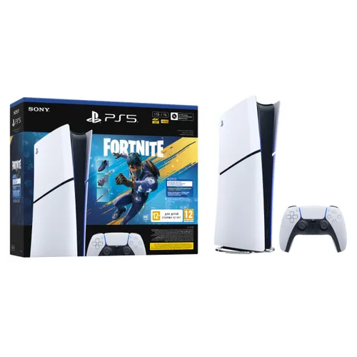 Sony PlayStation 5 Slim Digital Edition with Fortnite Bundle Gaming Console | PS5 Digital Edition