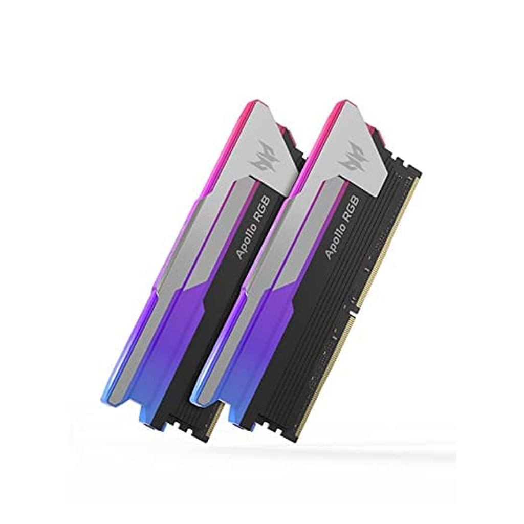 Acer Predator Apollo RGB 16GB (8GBx2) DDR4 CL14 3200MHz RAM (Black)