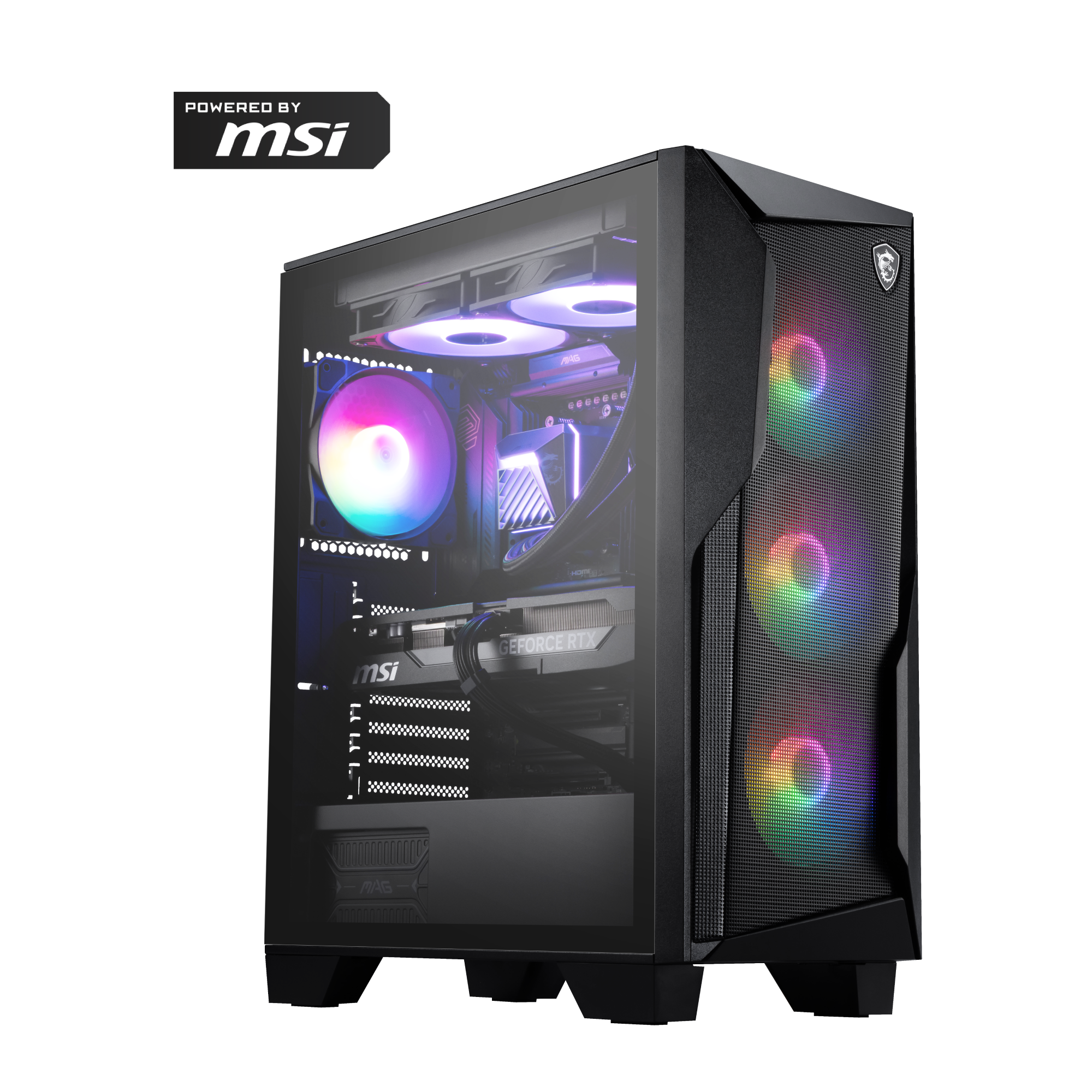 Cyber M1 R5 9600X + RTX 5060 MSI PC Build