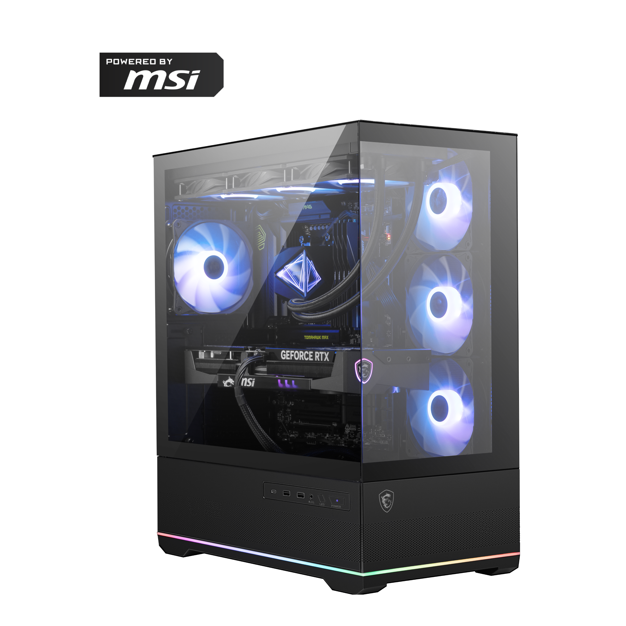 Inferno M4 R7 9850X3D + RTX 5070 12GB MSI PC Build