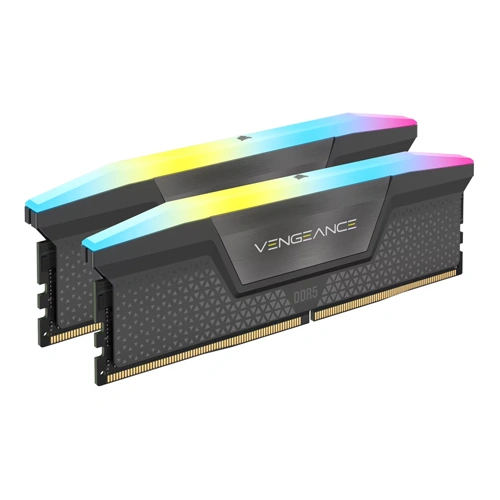 Corsair Vengeance RGB 64GB (32GBx2) DDR5 CL40 6000MHz RAM (Black)-img(2)