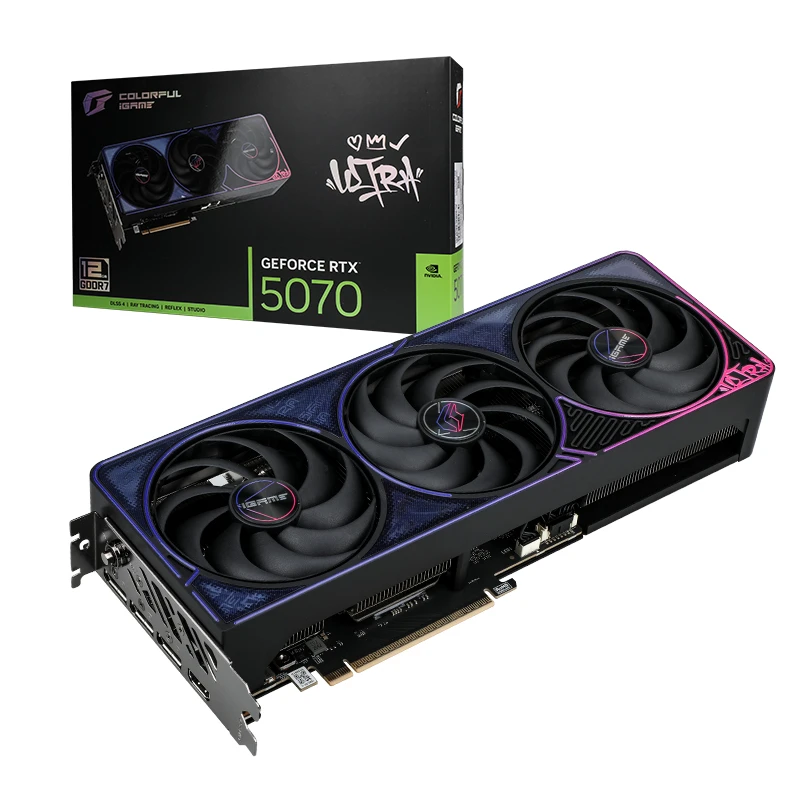 Colorful iGame RTX 5070 Ultra OC 12GB GDDR7 Graphics Card-img(3)
