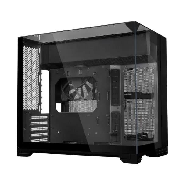 Lian Li O11 Vision-M, M-ATX Mid-Tower Cabinet (Black)-img(2)