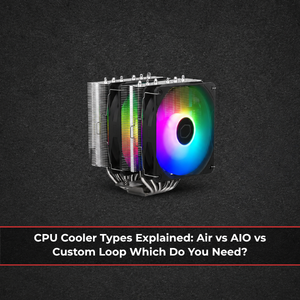 CPU Cooler Types Explained: Air vs AIO vs Custom Loop