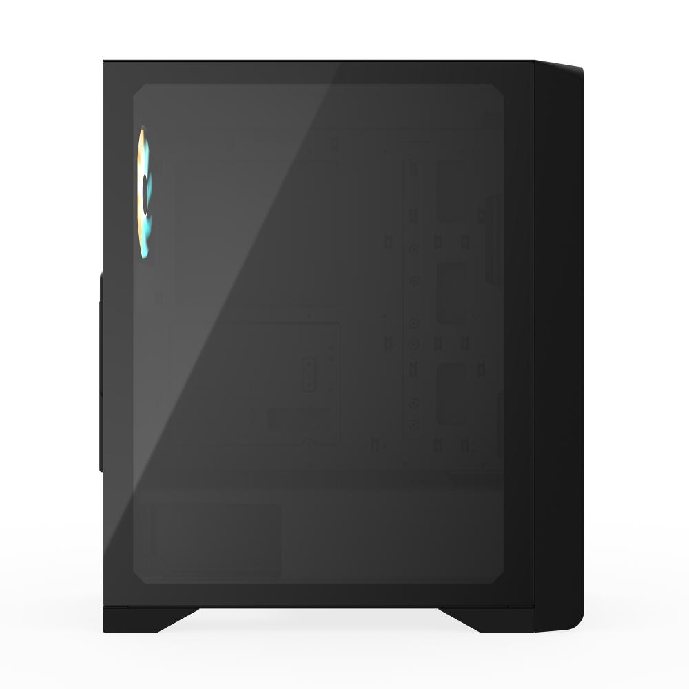 Gigabyte C103 Glass Cabinet, 1 ARGB Fan, ATX Mid-Tower Cabinet (Black)-img(2)