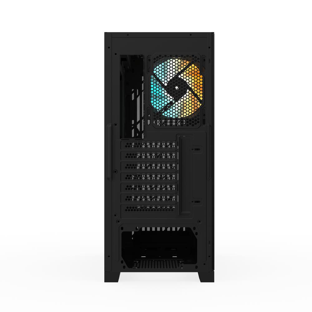 Gigabyte C103 Glass Cabinet, 1 ARGB Fan, ATX Mid-Tower Cabinet (Black)-img(4)