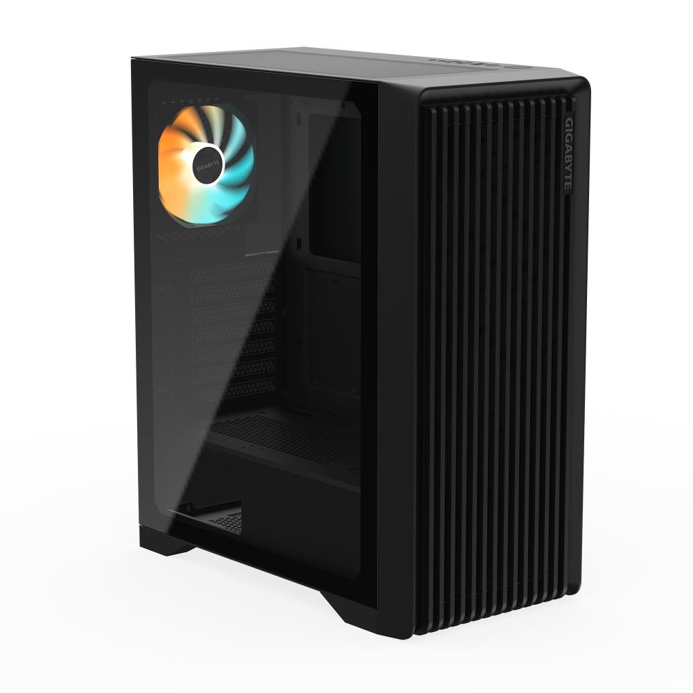 Gigabyte C103 Glass Cabinet, 1 ARGB Fan, ATX Mid-Tower Cabinet (Black)-img(5)